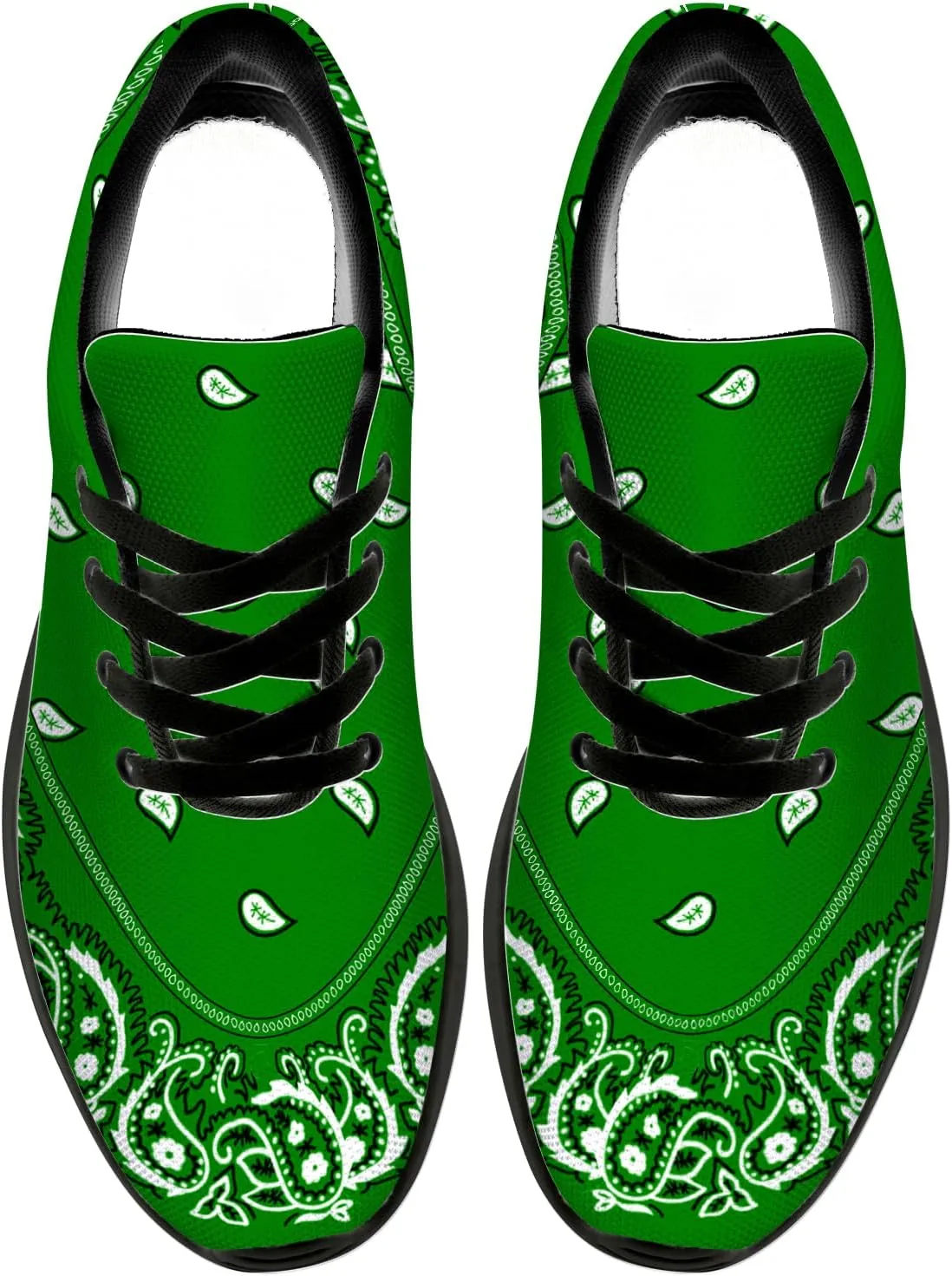 Green Sneakers for Women Men Running Shoes Casual Tennis Shoes Gifts for Men Women