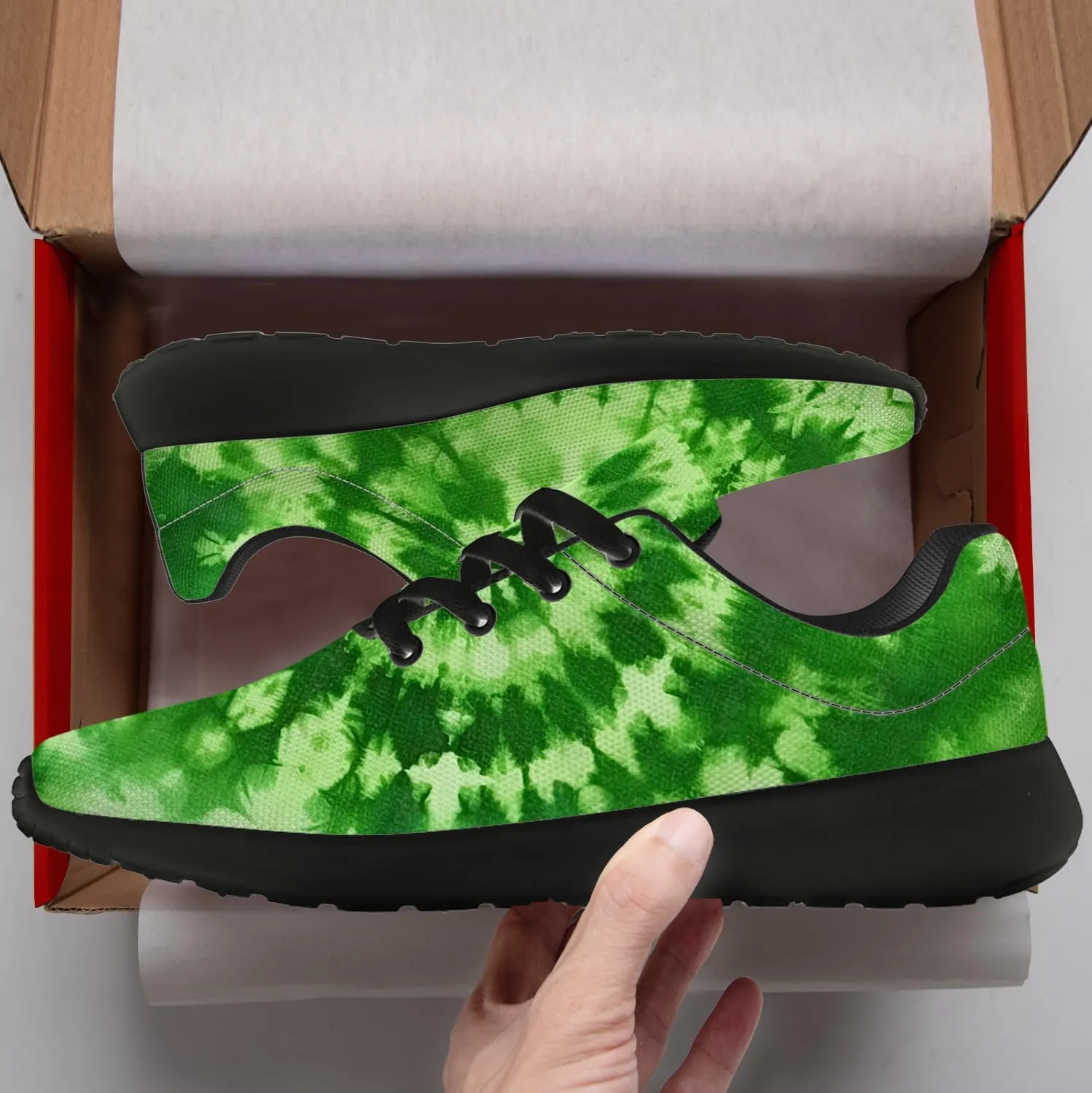 Green Sneakers for Women Men Running Shoes Casual Tennis Shoes Gifts for Men Women