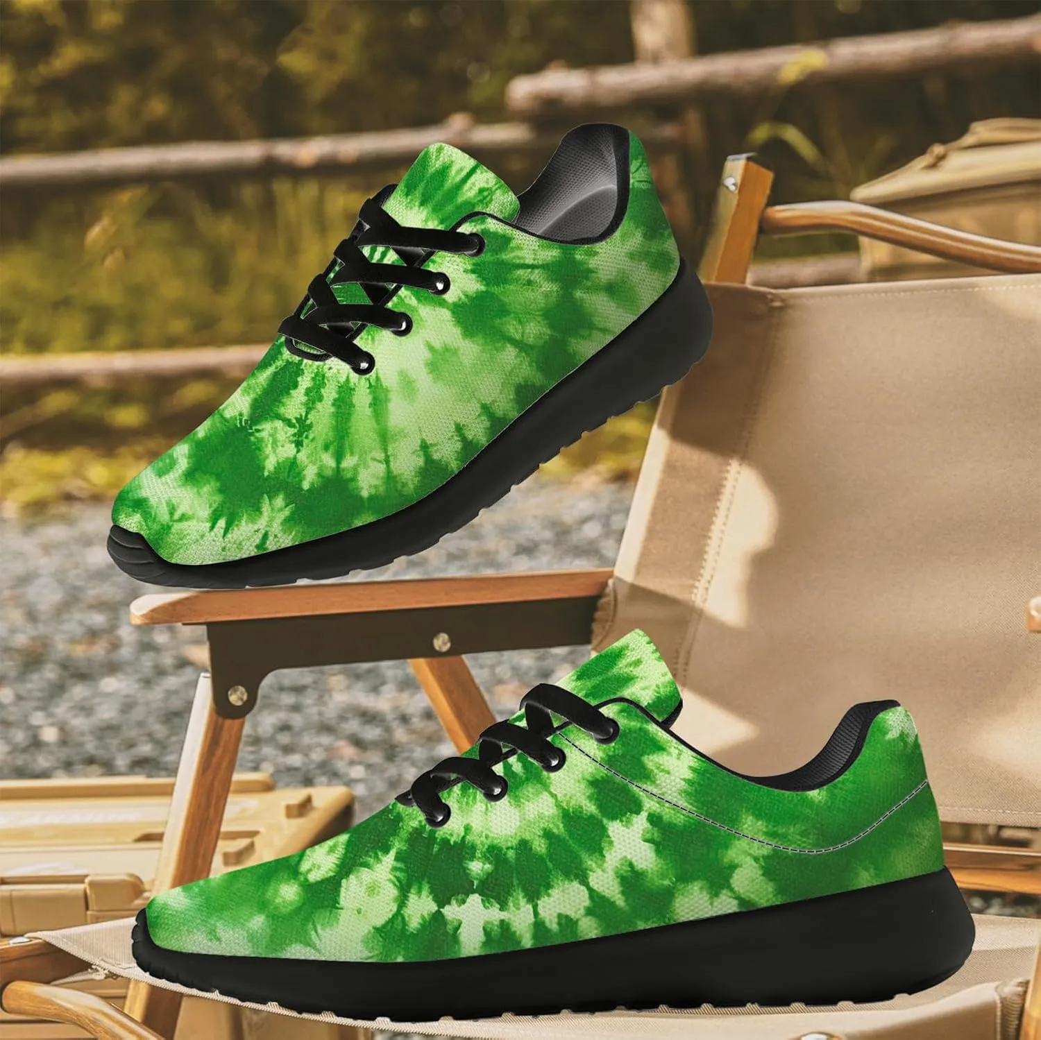 Green Sneakers for Women Men Running Shoes Casual Tennis Shoes Gifts for Men Women