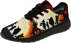 Halloween Shoes for Women Men Running Shoes Walking Sneakers Tennis Shoes Gifts for Women Men