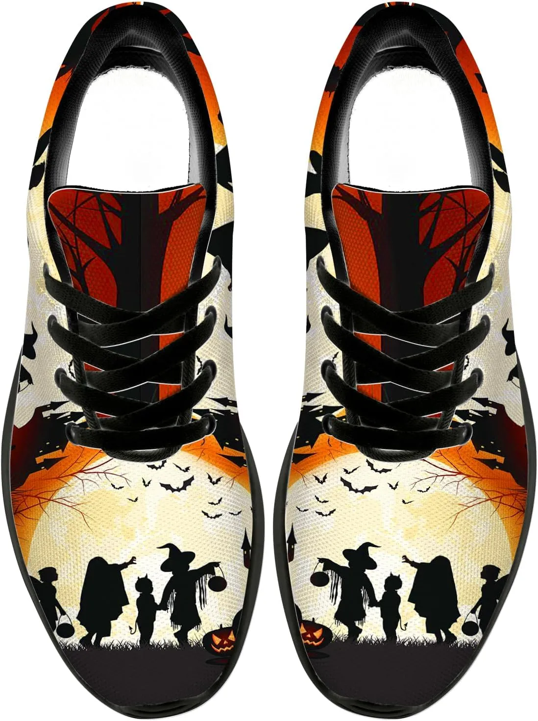 Halloween Shoes for Women Men Running Shoes Walking Sneakers Tennis Shoes Gifts for Women Men