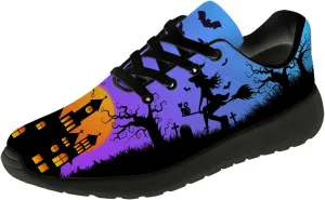 Halloween Shoes for Women Men Running Shoes Walking Sneakers Tennis Shoes Gifts for Women Men