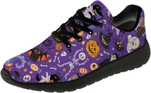 Halloween Shoes Women Men Tennis Shoes Cartoon Sneakers Running Shoes Gifts for Women Men