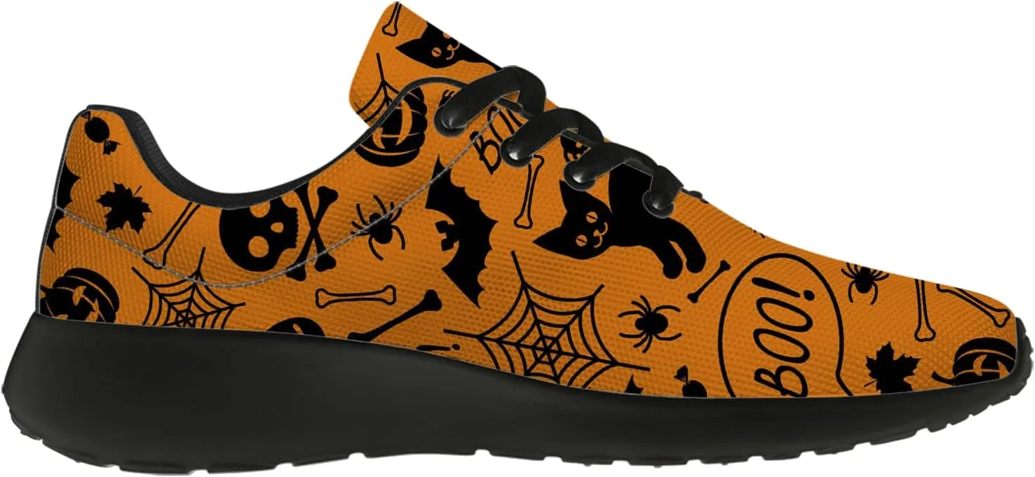 Halloween Shoes Women Men Tennis Shoes Cartoon Sneakers Running Shoes Gifts for Women Men