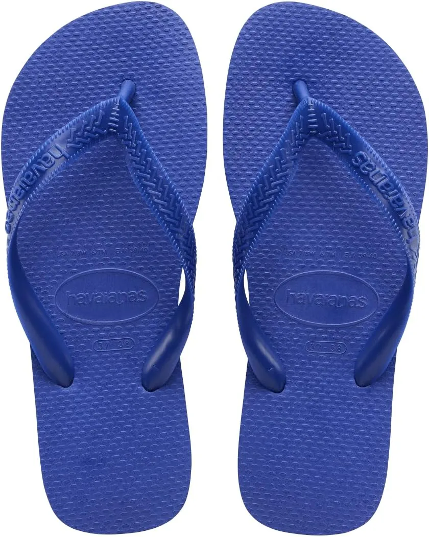 Havaianas Kid's Top Flip Flop Sandal, Marine Blue, 10 M US Toddler
