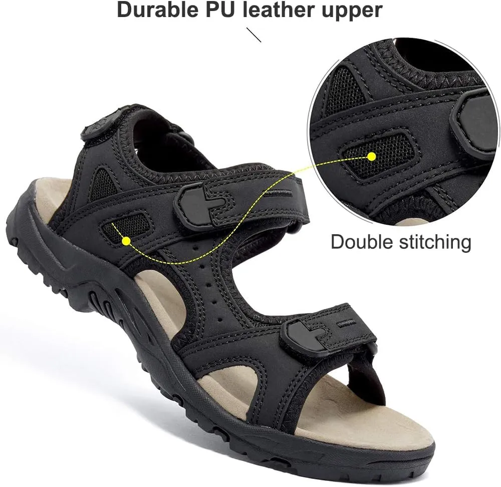 Hiking Sandals for Women, Comfortable Sports Sandals Waterproof for Beach Water Walks with Arch Support
