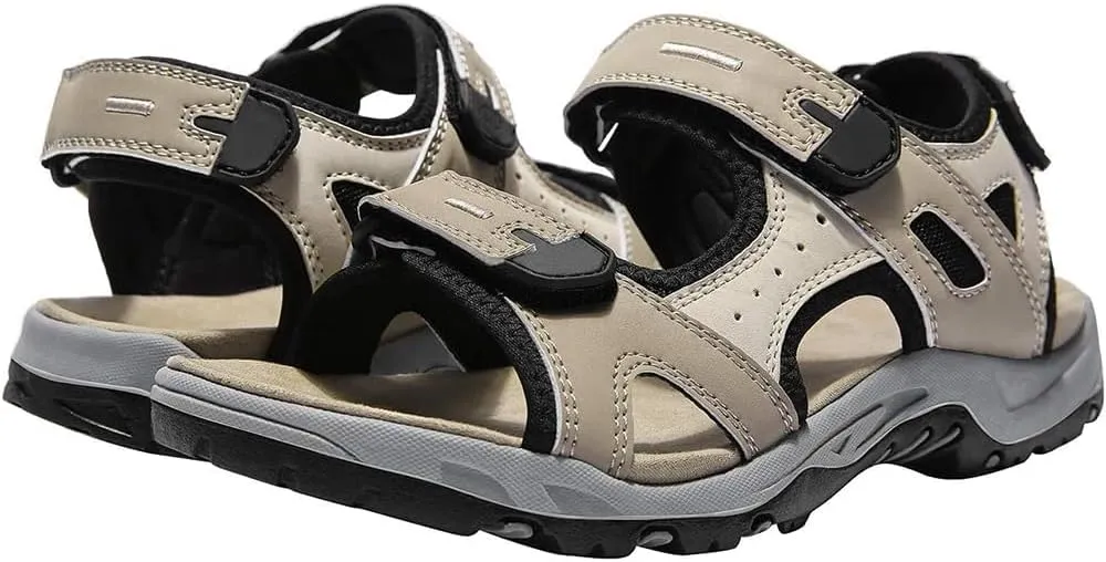 Hiking Sandals for Women, Comfortable Sports Sandals Waterproof for Beach Water Walks with Arch Support