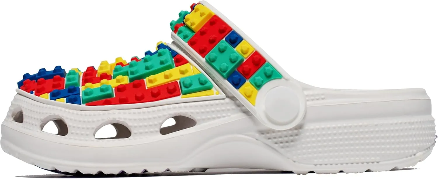 HLMBB Kids Toddler Slides for Boys Girls Sandals Clogs Garden Shoes Sandals for Beach Pool Summer Shower Indoor Outdoor Walking
