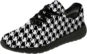 Houndstooth Shoes for Women Men Running Shoes Walking Sneakers Tennis Shoes Gifts for Women Men