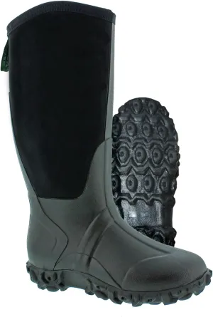 Itasca Men's Sloped Neoprene Black Rain Boot