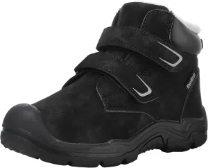 Kids Girls Boys Winter Snow Boots Fur Lined Warm Ankle Boots Non Slip Outdoor Hiking Trekking Shoes