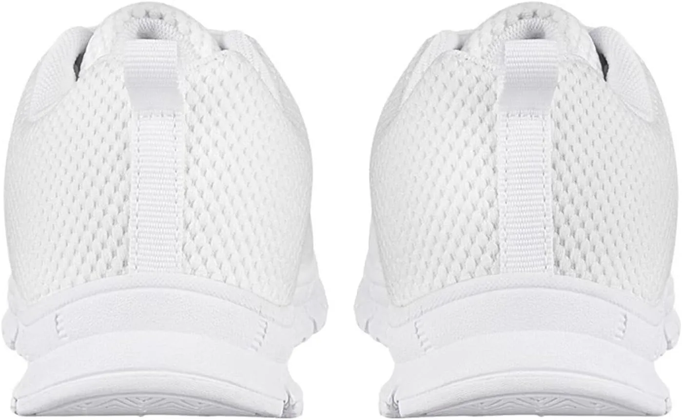 Kids Running Shoes, Breathable Upper Lightweight Lace-Up Mesh Athletic Sports Sneakers for Boys Girls