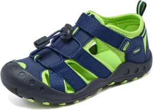 Kids Sandals,Boys&Girls Slides,Hiking Athletic,Closed-Toe,Non-slip,Beach,Summer,Indoor,Outdoor