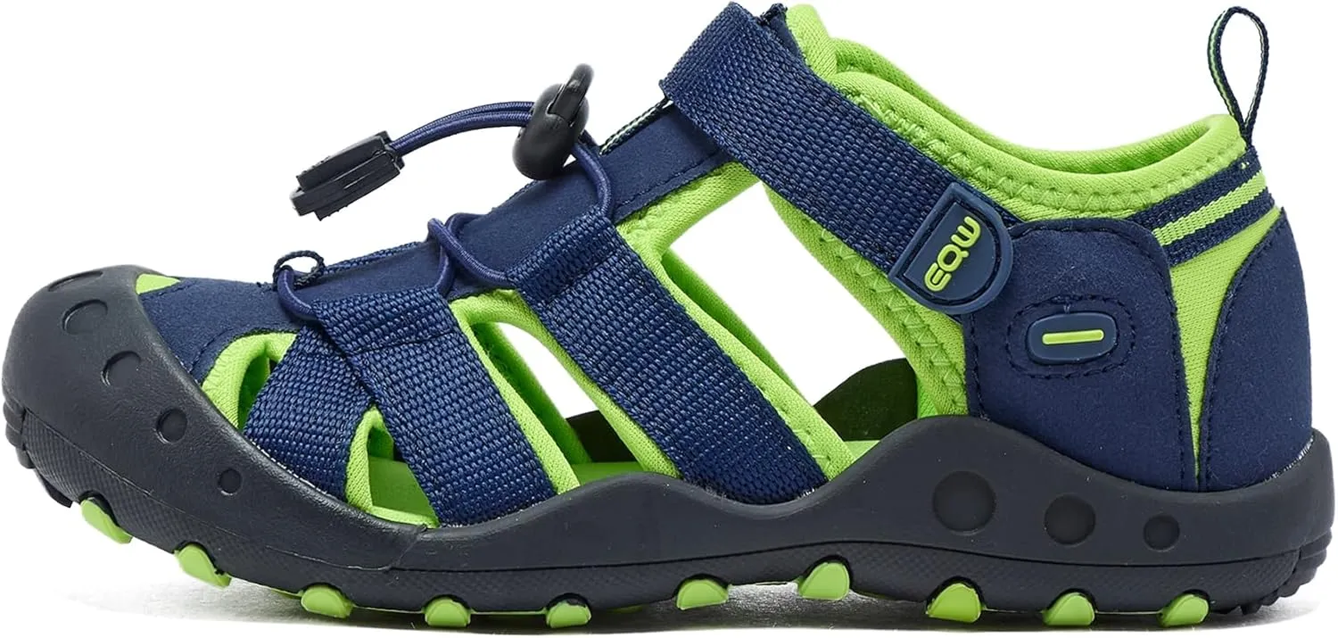 Kids Sandals,Boys&Girls Slides,Hiking Athletic,Closed-Toe,Non-slip,Beach,Summer,Indoor,Outdoor
