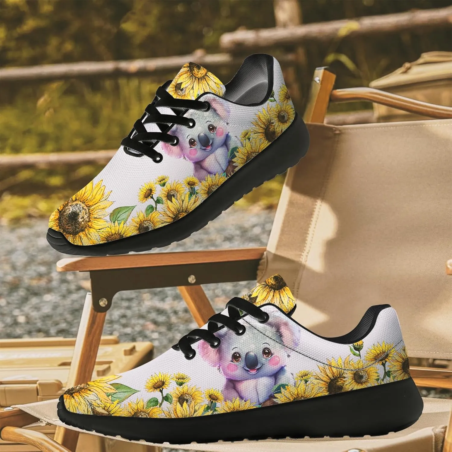 Koala Shoes for Women Men Running Shoes Cute Animal Sneakers Tennis Shoes Gifts for Women Men
