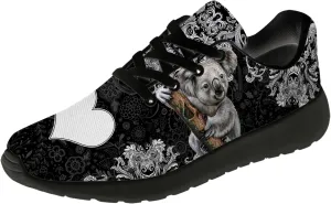 Koala Shoes for Women Men Running Shoes Cute Animal Sneakers Tennis Shoes Gifts for Women Men