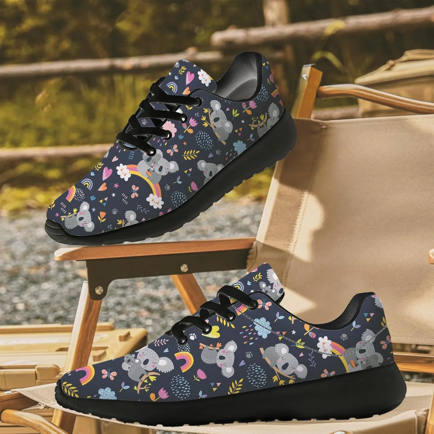 Koala Shoes for Women Men Running Shoes Cute Animal Sneakers Tennis Shoes Gifts for Women Men