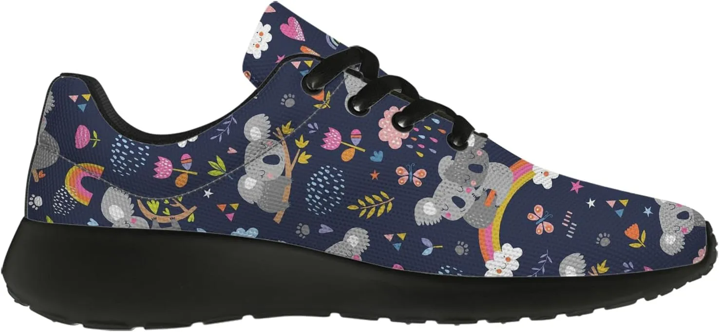 Koala Shoes for Women Men Running Shoes Cute Animal Sneakers Tennis Shoes Gifts for Women Men