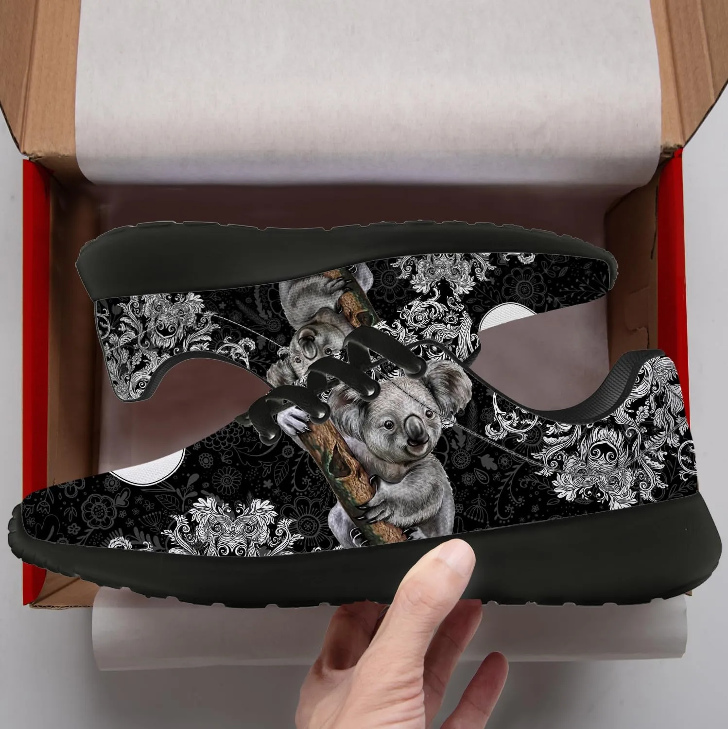 Koala Shoes for Women Men Running Shoes Cute Animal Sneakers Tennis Shoes Gifts for Women Men