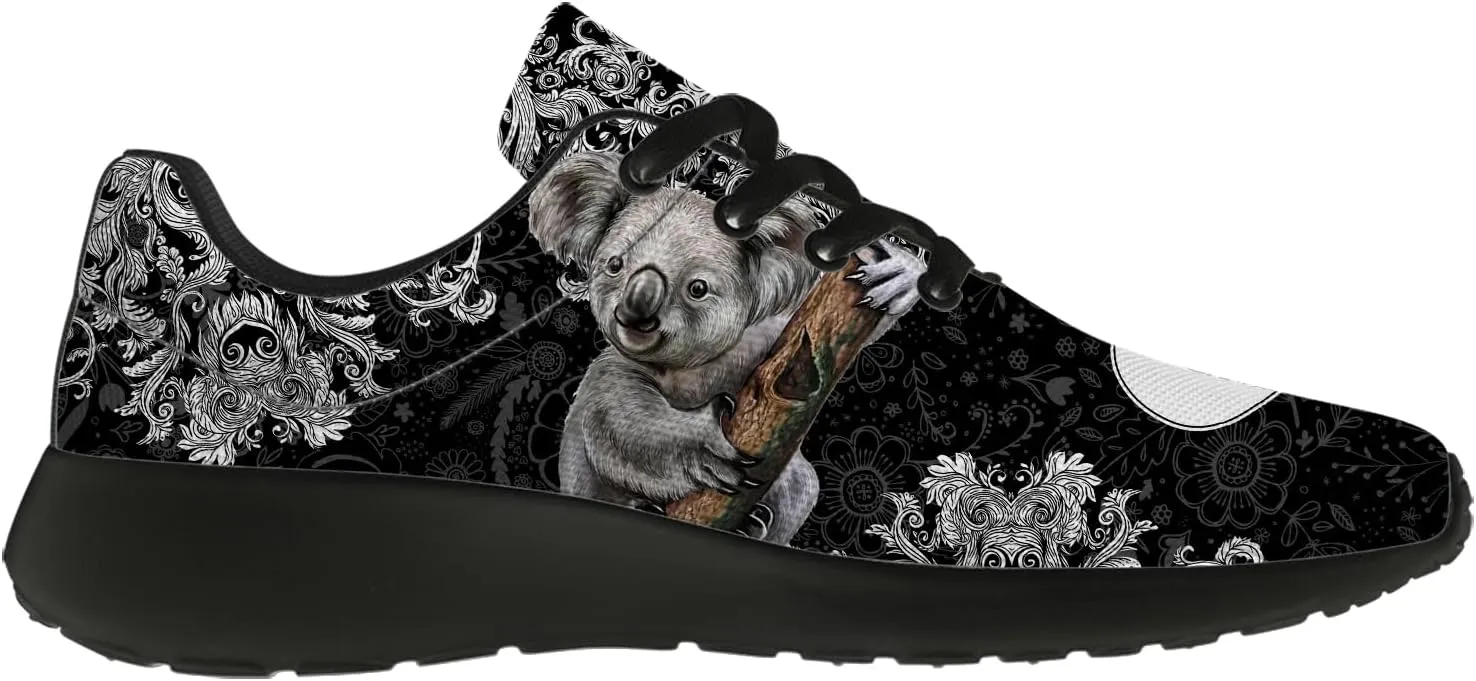 Koala Shoes for Women Men Running Shoes Cute Animal Sneakers Tennis Shoes Gifts for Women Men