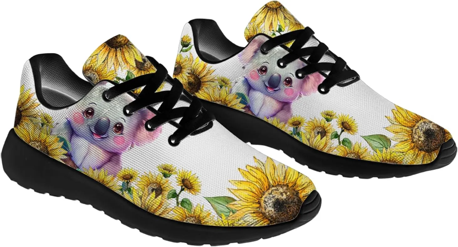 Koala Shoes for Women Men Running Shoes Cute Animal Sneakers Tennis Shoes Gifts for Women Men