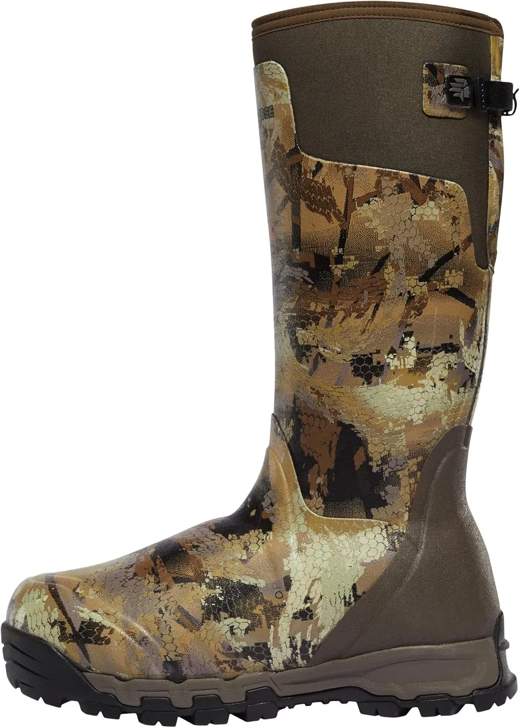 LaCrosse Alphaburly Pro 18" Insulated Hunting Boots for Men Featuring Waterproof Rubber, 1600G Thinsulate, and EVA Footbed, First Lite Cipher