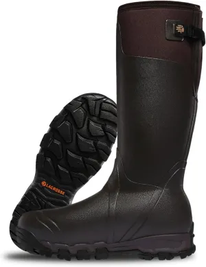 LaCrosse Alphaburly Pro 18" Insulated Hunting Boots for Men Featuring Waterproof Rubber, 1600G Thinsulate, and EVA Footbed, First Lite Cipher