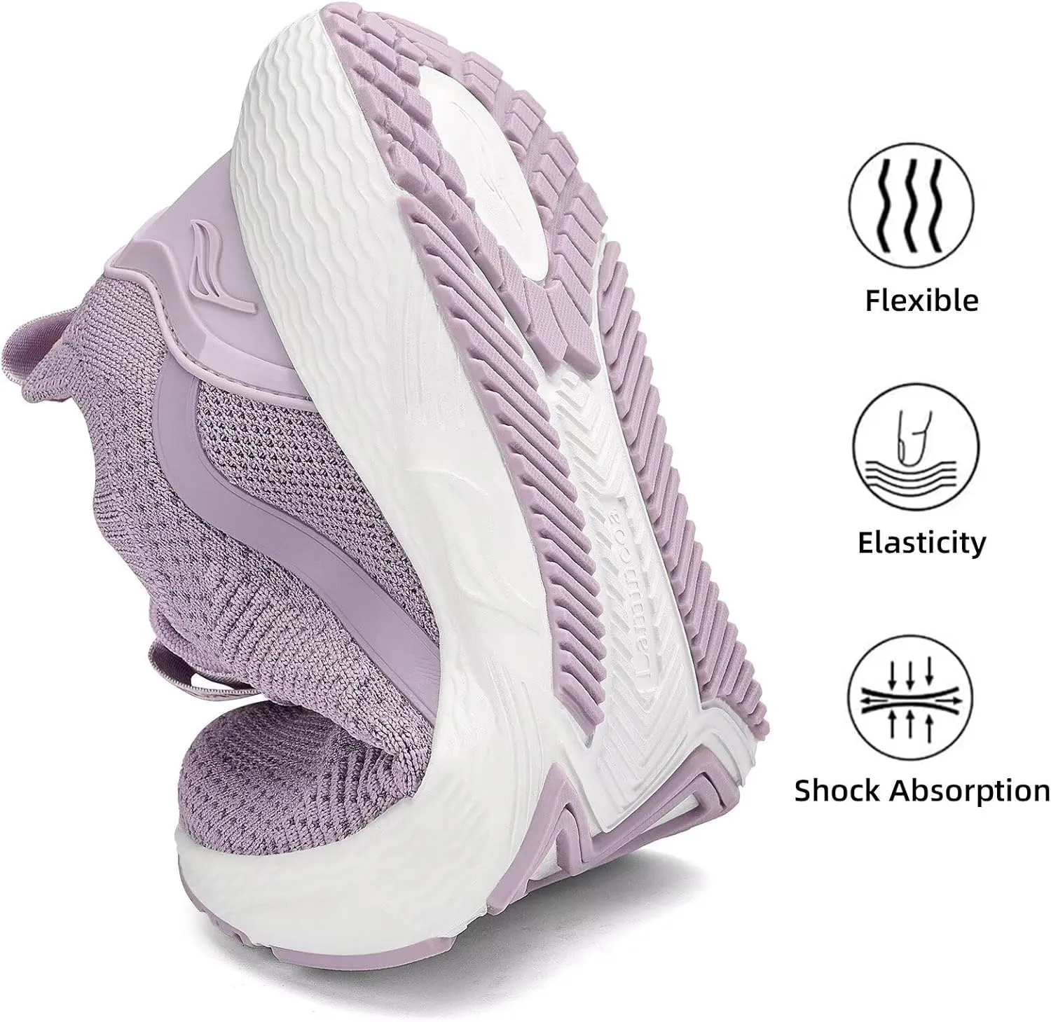 Lamincoa Women Slip on Walking Shoes Lightweight Running Shoes Casual Workout Gym Tennis Sneakers for Women