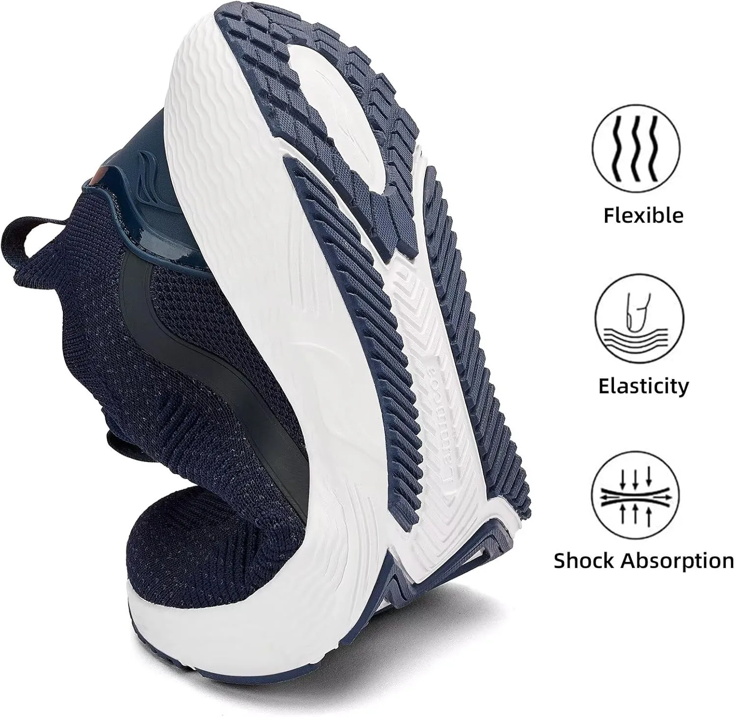 Lamincoa Women Slip on Walking Shoes Lightweight Running Shoes Casual Workout Gym Tennis Sneakers for Women