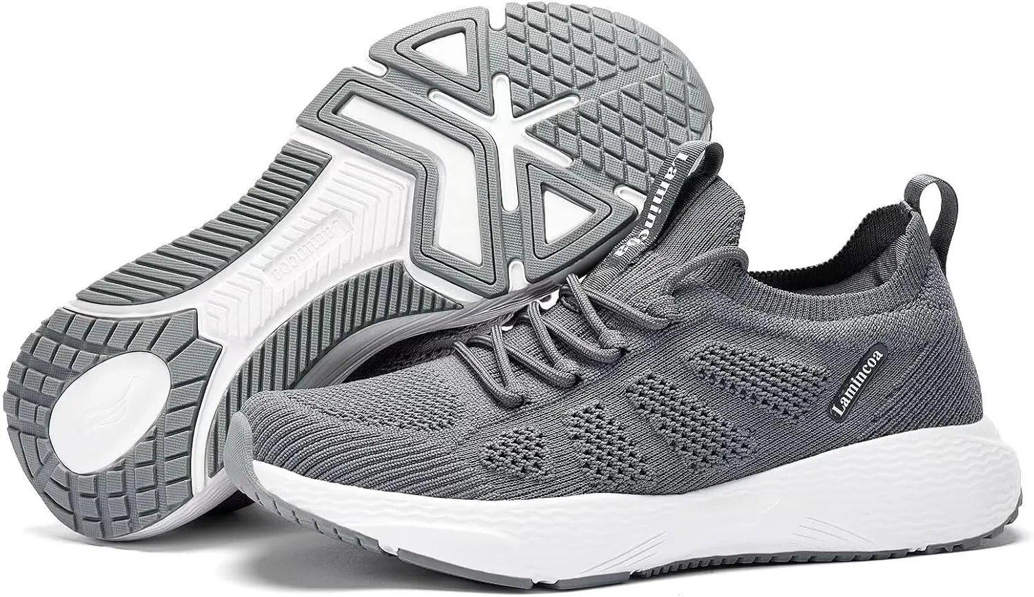 Lamincoa Women's Walking Running Sneakers Slip on Tennis Shoes Casual Athltic Gym Workout Sneakers