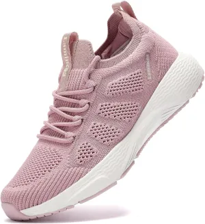 Lamincoa Women's Walking Running Sneakers Slip on Tennis Shoes Casual Athltic Gym Workout Sneakers