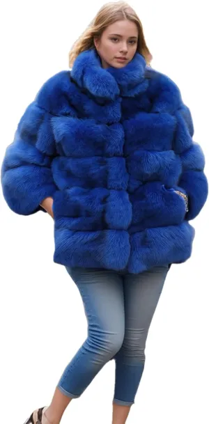 Lisa Colly Women's Winter Parka Coat Overcoat Long Sleeve Faux Fur Coat Jacket