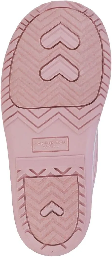 LONDON FOG Girls Bell Court Cold Weather Warm Lined Snow Boot
