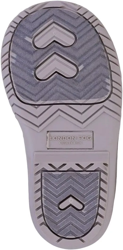 LONDON FOG Girls Bell Court Cold Weather Warm Lined Snow Boot