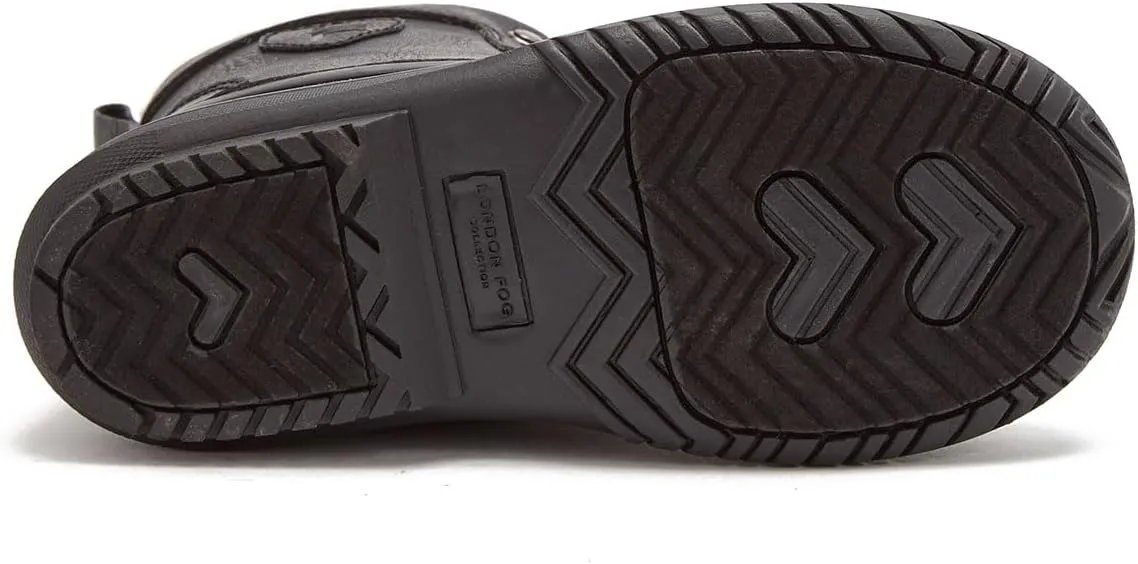 LONDON FOG Warrington Snow Boots for Kids - Insulated Waterproof Winter Snow Duck Boots for Boys and Girls - Little Kid and Big Kid Sizes 11 to 7