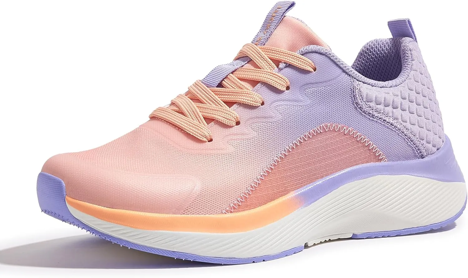 LUCKY STEP Women's Mesh Walking Shoes Lightweight Breathable Shoes Non Slip Tennis Comfortable Workout Gym Running Sneakers