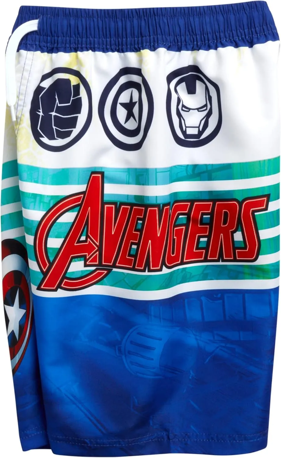 Marvel Boys Swim Trunks - Avengers Spiderman Captain America Hulk Iron Man Black Panther UPF 50  Quick Dry Boys Swim Shorts