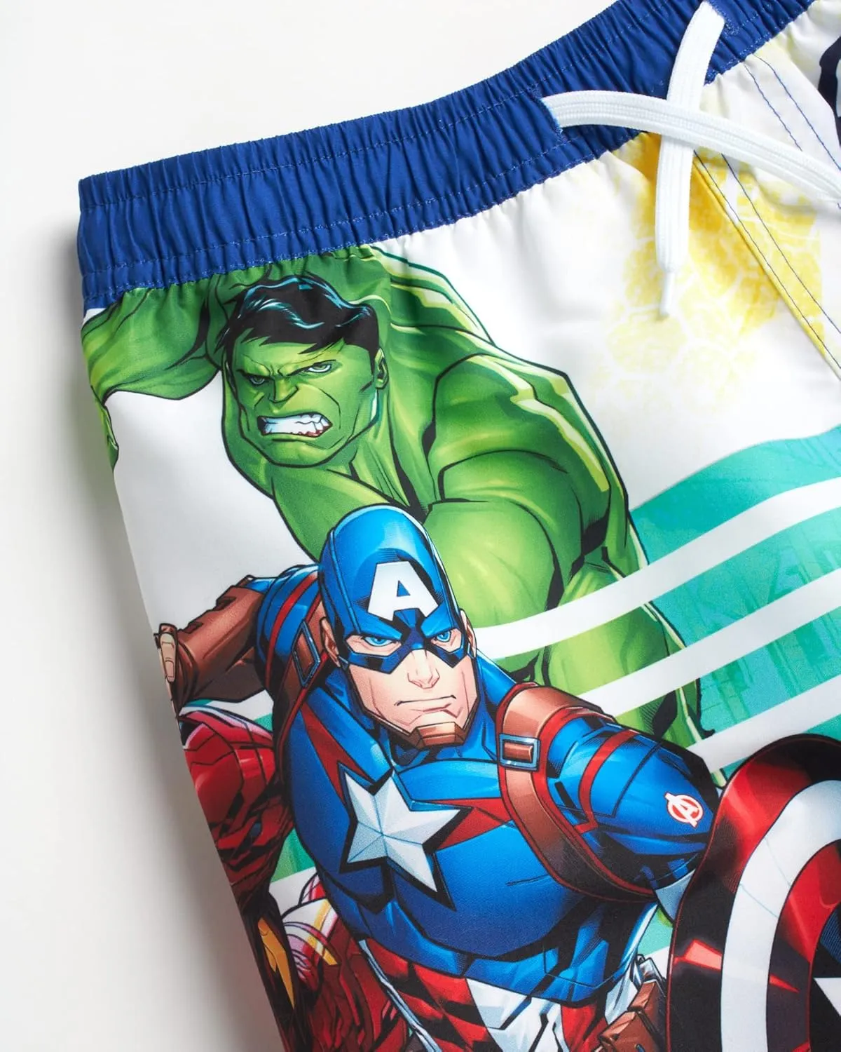 Marvel Boys Swim Trunks - Avengers Spiderman Captain America Hulk Iron Man Black Panther UPF 50  Quick Dry Boys Swim Shorts