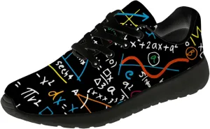 Math Shoes for Women Men Running Shoes Math Teacher Sneakers Gifts for Men Women
