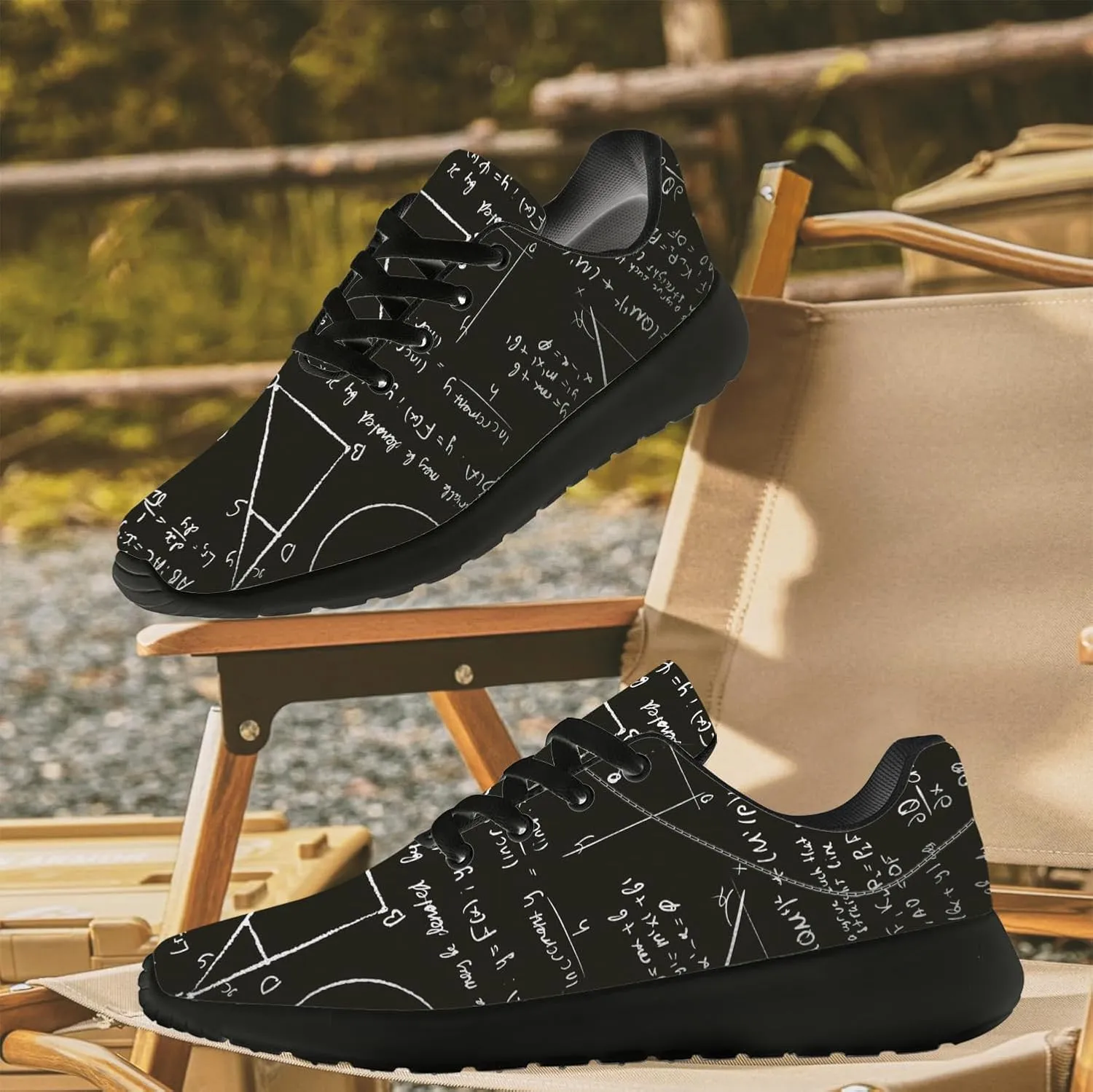 Math Shoes for Women Men Running Shoes Math Teacher Sneakers Gifts for Men Women