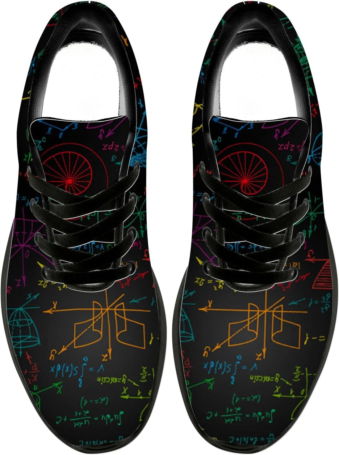 Math Shoes for Women Men Running Shoes Math Teacher Sneakers Gifts for Men Women
