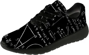 Math Shoes for Women Men Running Shoes Math Teacher Sneakers Gifts for Men Women