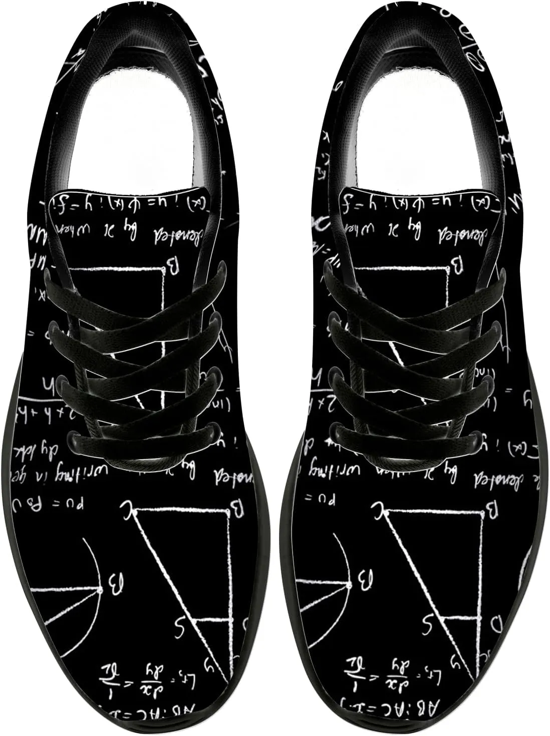 Math Shoes for Women Men Running Shoes Math Teacher Sneakers Gifts for Men Women