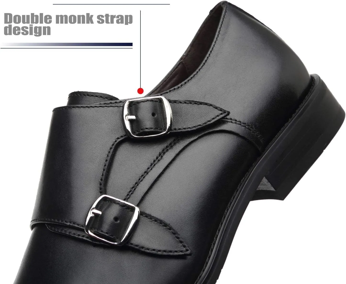 Men Dress Shoes Lace Up Oxford Classic Plain Toe Modern Formal Leather Shoes for Men