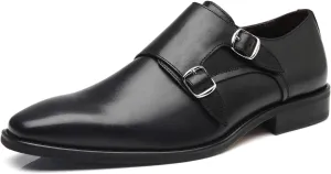 Men Dress Shoes Lace Up Oxford Classic Plain Toe Modern Formal Leather Shoes for Men