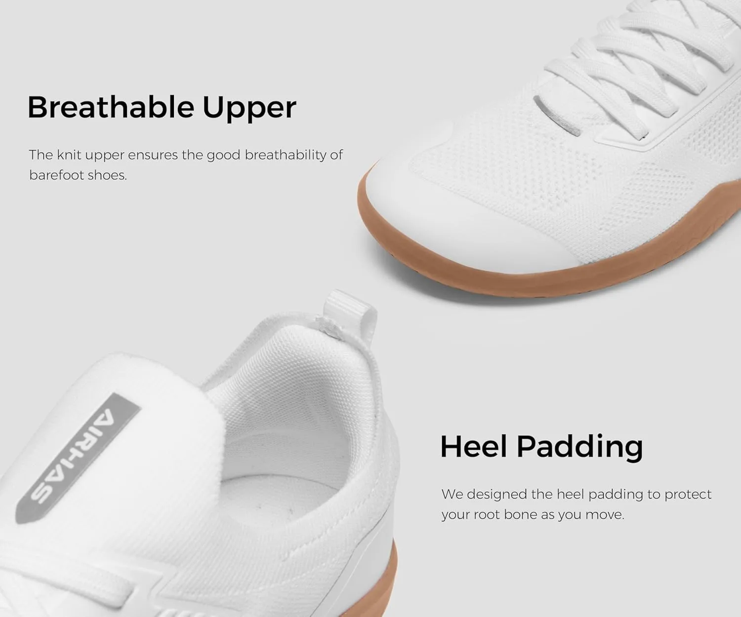 Men's Barefoot Shoes Zero Drop Running Minimalist Gym Shoes for Men Deadlift Cross Training Sneakers
