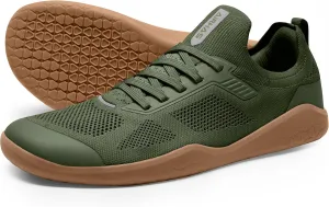 Men's Barefoot Shoes Zero Drop Wide Toe Box Minimalist Gym Shoes for Men Deadlift Cross Training Sneakers
