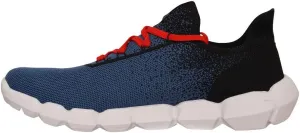 Mens Hex-at Sneakers (8) (Stellar Blue/Bright Salmon)
