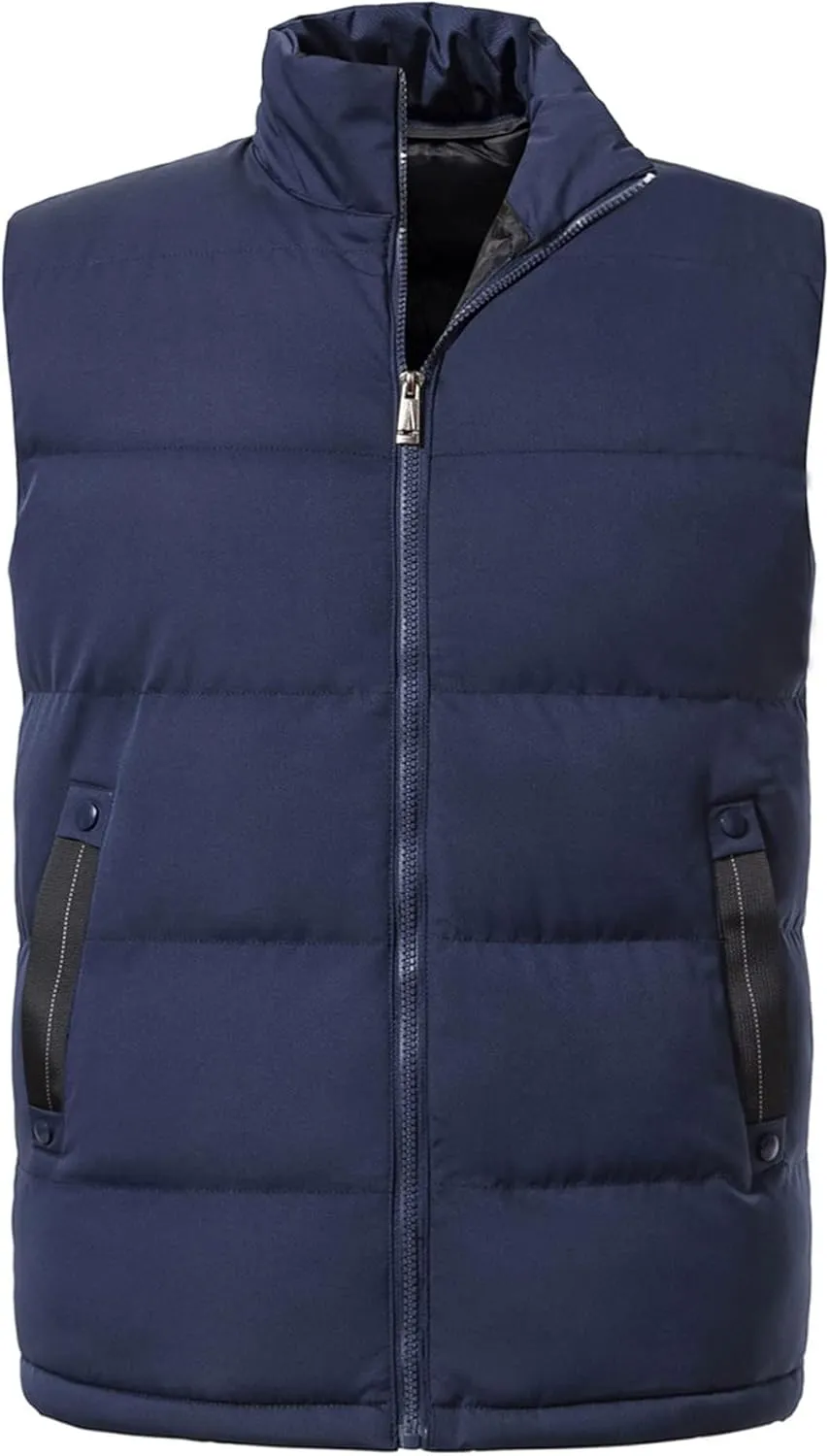 Men's Outerwear Vests Winter Warm Outdoor Padded Puffer Lightweight Vest