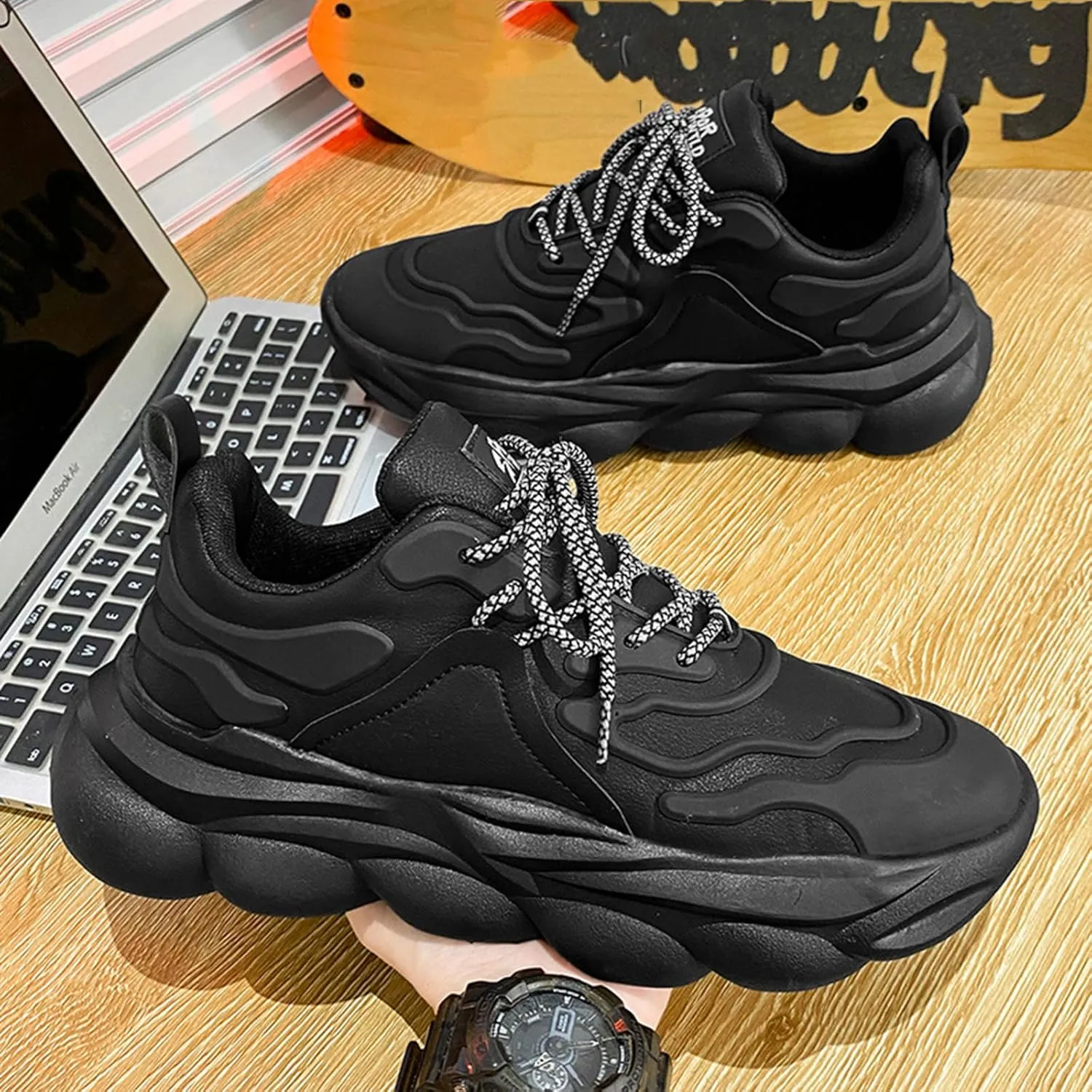 Men's Road Running Shoes Cushioning Mens Sneakers Tennis Workout Athleisure Walking Shoes for Men
